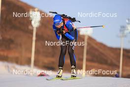 05.02.2022, Beijing, China (CHN): Regina Oja (EST) - XXIV. Olympic Winter Games Beijing 2022, Biathlon, mixed relay, Beijing (CHN). www.nordicfocus.com. © Manzoni/NordicFocus. Every downloaded picture is fee-liable.