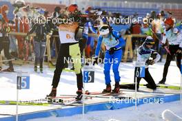 05.02.2022, Beijing, China (CHN): Vanessa Voigt (GER) - XXIV. Olympic Winter Games Beijing 2022, Biathlon, mixed relay, Beijing (CHN). www.nordicfocus.com. © Manzoni/NordicFocus. Every downloaded picture is fee-liable.