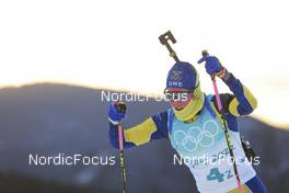 05.02.2022, Beijing, China (CHN): Elvira Oeberg (SWE) - XXIV. Olympic Winter Games Beijing 2022, Biathlon, mixed relay, Beijing (CHN). www.nordicfocus.com. © Manzoni/NordicFocus. Every downloaded picture is fee-liable.