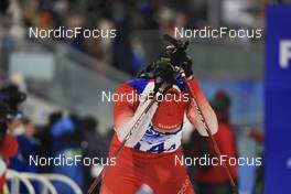 05.02.2022, Beijing, China (CHN): Sebastian Stalder (SUI) - XXIV. Olympic Winter Games Beijing 2022, Biathlon, mixed relay, Beijing (CHN). www.nordicfocus.com. © Manzoni/NordicFocus. Every downloaded picture is fee-liable.