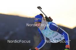 05.02.2022, Beijing, China (CHN): Tuuli Tomingas (EST) - XXIV. Olympic Winter Games Beijing 2022, Biathlon, mixed relay, Beijing (CHN). www.nordicfocus.com. © Manzoni/NordicFocus. Every downloaded picture is fee-liable.