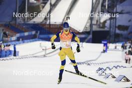 05.02.2022, Beijing, China (CHN): Martin Ponsiluoma (SWE) - XXIV. Olympic Winter Games Beijing 2022, Biathlon, mixed relay, Beijing (CHN). www.nordicfocus.com. © Manzoni/NordicFocus. Every downloaded picture is fee-liable.