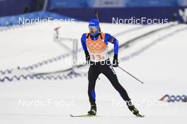 05.02.2022, Beijing, China (CHN): Rene Zahkna (EST) - XXIV. Olympic Winter Games Beijing 2022, Biathlon, mixed relay, Beijing (CHN). www.nordicfocus.com. © Manzoni/NordicFocus. Every downloaded picture is fee-liable.