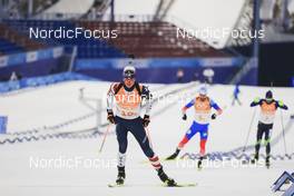 05.02.2022, Beijing, China (CHN): Sean Doherty (USA) - XXIV. Olympic Winter Games Beijing 2022, Biathlon, mixed relay, Beijing (CHN). www.nordicfocus.com. © Manzoni/NordicFocus. Every downloaded picture is fee-liable.