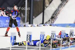 05.02.2022, Beijing, China (CHN): Scott Gow (CAN) - XXIV. Olympic Winter Games Beijing 2022, Biathlon, mixed relay, Beijing (CHN). www.nordicfocus.com. © Manzoni/NordicFocus. Every downloaded picture is fee-liable.