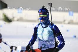 05.02.2022, Beijing, China (CHN): Hanna Sola (BLR) - XXIV. Olympic Winter Games Beijing 2022, Biathlon, mixed relay, Beijing (CHN). www.nordicfocus.com. © Manzoni/NordicFocus. Every downloaded picture is fee-liable.