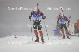 13.02.2022, Beijing, China (CHN): Scott Gow (CAN) - XXIV. Olympic Winter Games Beijing 2022, Biathlon, pursuit men, Beijing (CHN). www.nordicfocus.com. © Manzoni/NordicFocus. Every downloaded picture is fee-liable.