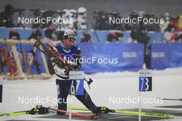 13.02.2022, Beijing, China (CHN): Sean Doherty (USA) - XXIV. Olympic Winter Games Beijing 2022, Biathlon, pursuit men, Beijing (CHN). www.nordicfocus.com. © Manzoni/NordicFocus. Every downloaded picture is fee-liable.