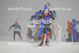 13.02.2022, Beijing, China (CHN): Christian Gow (CAN) - XXIV. Olympic Winter Games Beijing 2022, Biathlon, pursuit men, Beijing (CHN). www.nordicfocus.com. © Manzoni/NordicFocus. Every downloaded picture is fee-liable.