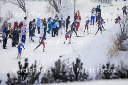 13.02.2022, Beijing, China (CHN): Undefined athlete competes - XXIV. Olympic Winter Games Beijing 2022, Biathlon, pursuit women, Beijing (CHN). www.nordicfocus.com. © Manzoni/NordicFocus. Every downloaded picture is fee-liable.