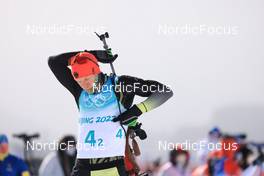 15.02.2022, Beijing, China (CHN): Roman Rees (GER) - XXIV. Olympic Winter Games Beijing 2022, Biathlon, relay men, Beijing (CHN). www.nordicfocus.com. © Manzoni/NordicFocus. Every downloaded picture is fee-liable.
