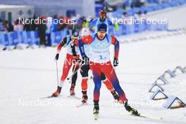 15.02.2022, Beijing, China (CHN): Tarjei Boe (NOR) - XXIV. Olympic Winter Games Beijing 2022, Biathlon, relay men, Beijing (CHN). www.nordicfocus.com. © Manzoni/NordicFocus. Every downloaded picture is fee-liable.