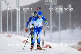 15.02.2022, Beijing, China (CHN): Emilien Jacquelin (FRA) - XXIV. Olympic Winter Games Beijing 2022, Biathlon, relay men, Beijing (CHN). www.nordicfocus.com. © Manzoni/NordicFocus. Every downloaded picture is fee-liable.