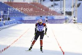 16.02.2022, Beijing, China (CHN): Sarah Beaudry (CAN) - XXIV. Olympic Winter Games Beijing 2022, Biathlon, relay women, Beijing (CHN). www.nordicfocus.com. © Manzoni/NordicFocus. Every downloaded picture is fee-liable.