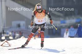 16.02.2022, Beijing, China (CHN): Emily Dickson (CAN) - XXIV. Olympic Winter Games Beijing 2022, Biathlon, relay women, Beijing (CHN). www.nordicfocus.com. © Manzoni/NordicFocus. Every downloaded picture is fee-liable.
