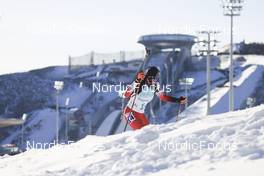 16.02.2022, Beijing, China (CHN): Lisa Theresa Hauser (AUT) - XXIV. Olympic Winter Games Beijing 2022, Biathlon, relay women, Beijing (CHN). www.nordicfocus.com. © Manzoni/NordicFocus. Every downloaded picture is fee-liable.