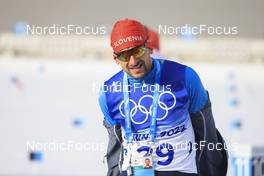 12.02.2022, Beijing, China (CHN): Jakov Fak (SLO) - XXIV. Olympic Winter Games Beijing 2022, Biathlon, sprint men, Beijing (CHN). www.nordicfocus.com. © Manzoni/NordicFocus. Every downloaded picture is fee-liable.