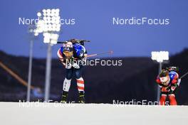 12.02.2022, Beijing, China (CHN): Sean Doherty (USA) - XXIV. Olympic Winter Games Beijing 2022, Biathlon, sprint men, Beijing (CHN). www.nordicfocus.com. © Manzoni/NordicFocus. Every downloaded picture is fee-liable.