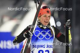 11.02.2022, Beijing, China (CHN): Vanessa Hinz (GER) - XXIV. Olympic Winter Games Beijing 2022, Biathlon, sprint women, Beijing (CHN). www.nordicfocus.com. © Manzoni/NordicFocus. Every downloaded picture is fee-liable.