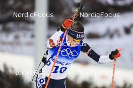 11.02.2022, Beijing, China (CHN): Clare Egan (USA) - XXIV. Olympic Winter Games Beijing 2022, Biathlon, sprint women, Beijing (CHN). www.nordicfocus.com. © Manzoni/NordicFocus. Every downloaded picture is fee-liable.
