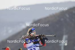 11.02.2022, Beijing, China (CHN): Lisa Theresa Hauser (AUT) - XXIV. Olympic Winter Games Beijing 2022, Biathlon, sprint women, Beijing (CHN). www.nordicfocus.com. © Manzoni/NordicFocus. Every downloaded picture is fee-liable.