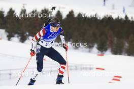 11.02.2022, Beijing, China (CHN): Clare Egan (USA) - XXIV. Olympic Winter Games Beijing 2022, Biathlon, sprint women, Beijing (CHN). www.nordicfocus.com. © Manzoni/NordicFocus. Every downloaded picture is fee-liable.