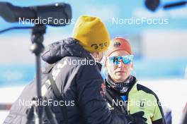 10.02.2022, Beijing, China (CHN): Vanessa Hinz (GER) - XXIV. Olympic Winter Games Beijing 2022, Biathlon, training, Beijing (CHN). www.nordicfocus.com. © Manzoni/NordicFocus. Every downloaded picture is fee-liable.