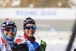 10.02.2022, Beijing, China (CHN): Fuyuko Tachizaki (JPN) - XXIV. Olympic Winter Games Beijing 2022, Biathlon, training, Beijing (CHN). www.nordicfocus.com. © Manzoni/NordicFocus. Every downloaded picture is fee-liable.