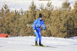 03.02.2022, Beijing, China (CHN): Federica Sanfilippo (ITA) - XXIV. Olympic Winter Games Beijing 2022, Biathlon, training, Beijing (CHN). www.nordicfocus.com. © Manzoni/NordicFocus. Every downloaded picture is fee-liable.