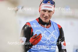 10.02.2022, Beijing, China (CHN): Scott Gow (CAN) - XXIV. Olympic Winter Games Beijing 2022, Biathlon, training, Beijing (CHN). www.nordicfocus.com. © Manzoni/NordicFocus. Every downloaded picture is fee-liable.