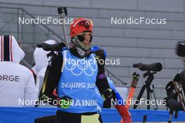 04.02.2022, Beijing, China (CHN): Denise Herrmann (GER) - XXIV. Olympic Winter Games Beijing 2022, Biathlon, training, Beijing (CHN). www.nordicfocus.com. © Manzoni/NordicFocus. Every downloaded picture is fee-liable.
