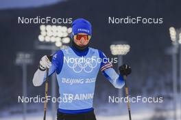 10.02.2022, Beijing, China (CHN): Eric Perrot (FRA) - XXIV. Olympic Winter Games Beijing 2022, Biathlon, training, Beijing (CHN). www.nordicfocus.com. © Manzoni/NordicFocus. Every downloaded picture is fee-liable.