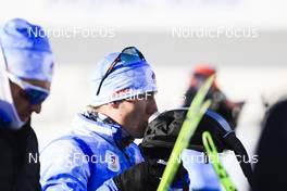03.02.2022, Beijing, China (CHN): Eduard Latypov (ROC) - XXIV. Olympic Winter Games Beijing 2022, Biathlon, training, Beijing (CHN). www.nordicfocus.com. © Manzoni/NordicFocus. Every downloaded picture is fee-liable.