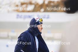 10.02.2022, Beijing, China (CHN): Leif Nordgren (USA) - XXIV. Olympic Winter Games Beijing 2022, Biathlon, training, Beijing (CHN). www.nordicfocus.com. © Manzoni/NordicFocus. Every downloaded picture is fee-liable.