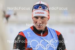 10.02.2022, Beijing, China (CHN): Scott Gow (CAN) - XXIV. Olympic Winter Games Beijing 2022, Biathlon, training, Beijing (CHN). www.nordicfocus.com. © Manzoni/NordicFocus. Every downloaded picture is fee-liable.