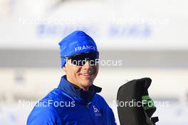 03.02.2022, Beijing, China (CHN): Emilien Jacquelin (FRA) - XXIV. Olympic Winter Games Beijing 2022, Biathlon, training, Beijing (CHN). www.nordicfocus.com. © Manzoni/NordicFocus. Every downloaded picture is fee-liable.