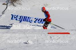 06.02.2022, Beijing, China (CHN): Christian Gow (CAN) - XXIV. Olympic Winter Games Beijing 2022, Biathlon, training, Beijing (CHN). www.nordicfocus.com. © Manzoni/NordicFocus. Every downloaded picture is fee-liable.