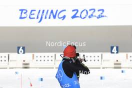 04.02.2022, Beijing, China (CHN): Benedikt Doll (GER) - XXIV. Olympic Winter Games Beijing 2022, Biathlon, training, Beijing (CHN). www.nordicfocus.com. © Manzoni/NordicFocus. Every downloaded picture is fee-liable.
