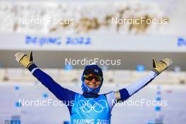 03.02.2022, Beijing, China (CHN): Mari Eder (FIN) - XXIV. Olympic Winter Games Beijing 2022, Biathlon, training, Beijing (CHN). www.nordicfocus.com. © Manzoni/NordicFocus. Every downloaded picture is fee-liable.