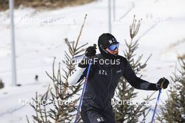 03.02.2022, Beijing, China (CHN): Campbell Wright (NZL) - XXIV. Olympic Winter Games Beijing 2022, Biathlon, training, Beijing (CHN). www.nordicfocus.com. © Manzoni/NordicFocus. Every downloaded picture is fee-liable.