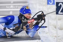 10.02.2022, Beijing, China (CHN): Eric Perrot (FRA) - XXIV. Olympic Winter Games Beijing 2022, Biathlon, training, Beijing (CHN). www.nordicfocus.com. © Manzoni/NordicFocus. Every downloaded picture is fee-liable.