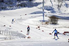 06.02.2022, Beijing, China (CHN): Undefined athlete competes - XXIV. Olympic Winter Games Beijing 2022, Biathlon, training, Beijing (CHN). www.nordicfocus.com. © Manzoni/NordicFocus. Every downloaded picture is fee-liable.