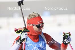 10.02.2022, Beijing, China (CHN): Amy Baserga (SUI) - XXIV. Olympic Winter Games Beijing 2022, Biathlon, training, Beijing (CHN). www.nordicfocus.com. © Manzoni/NordicFocus. Every downloaded picture is fee-liable.