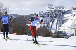 03.02.2022, Beijing, China (CHN): Patrick Jakob (AUT) - XXIV. Olympic Winter Games Beijing 2022, Biathlon, training, Beijing (CHN). www.nordicfocus.com. © Manzoni/NordicFocus. Every downloaded picture is fee-liable.