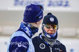 10.02.2022, Beijing, China (CHN): Tuomas Harjula (FIN) - XXIV. Olympic Winter Games Beijing 2022, Biathlon, training, Beijing (CHN). www.nordicfocus.com. © Manzoni/NordicFocus. Every downloaded picture is fee-liable.