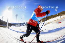 06.02.2022, Beijing, China (CHN): Scott Gow (CAN) - XXIV. Olympic Winter Games Beijing 2022, Biathlon, training, Beijing (CHN). www.nordicfocus.com. © Manzoni/NordicFocus. Every downloaded picture is fee-liable.