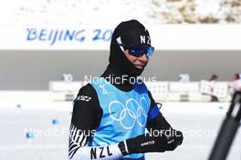 04.02.2022, Beijing, China (CHN): Campbell Wright (NZL) - XXIV. Olympic Winter Games Beijing 2022, Biathlon, training, Beijing (CHN). www.nordicfocus.com. © Manzoni/NordicFocus. Every downloaded picture is fee-liable.