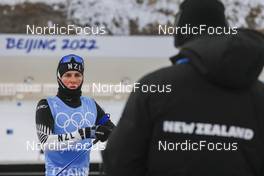 10.02.2022, Beijing, China (CHN): Campbell Wright (NZL) - XXIV. Olympic Winter Games Beijing 2022, Biathlon, training, Beijing (CHN). www.nordicfocus.com. © Manzoni/NordicFocus. Every downloaded picture is fee-liable.