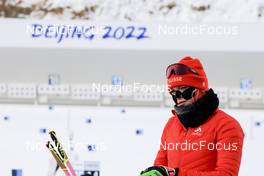 04.02.2022, Beijing, China (CHN): Amy Baserga (SUI) - XXIV. Olympic Winter Games Beijing 2022, Biathlon, training, Beijing (CHN). www.nordicfocus.com. © Manzoni/NordicFocus. Every downloaded picture is fee-liable.