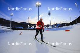 06.02.2022, Beijing, China (CHN): Sarah Beaudry (CAN) - XXIV. Olympic Winter Games Beijing 2022, Biathlon, training, Beijing (CHN). www.nordicfocus.com. © Manzoni/NordicFocus. Every downloaded picture is fee-liable.